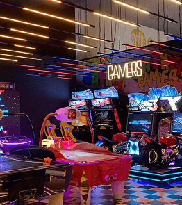 Gamers arcade machines