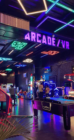 Arcade interior